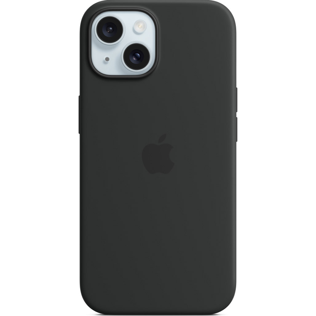 

Чохол Apple Silicone Case with MagSafe для iPhone 15 Black (MT0J3ZM/A)