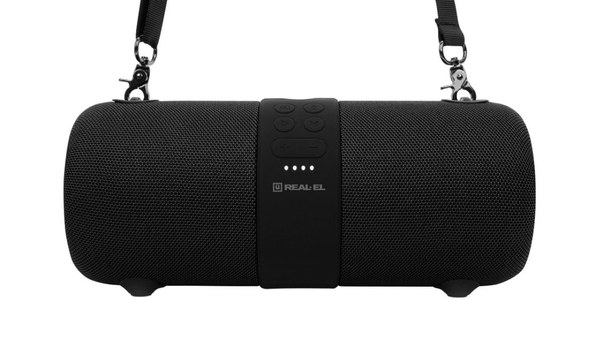 Портативная акустика REAL-EL X-735 Black [82786] 