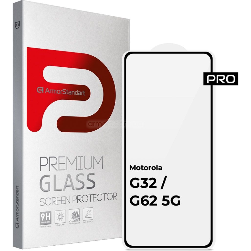 

Захисне скло ArmorStandart Glass Pro для Motorola G32 Black (ARM60623)