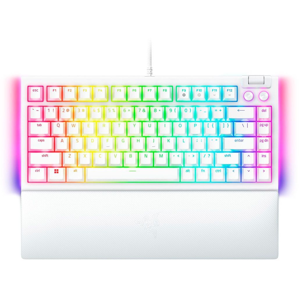 

Клавіатура Razer BlackWidow V4 75% White (RZ03-05001700-R3M1)