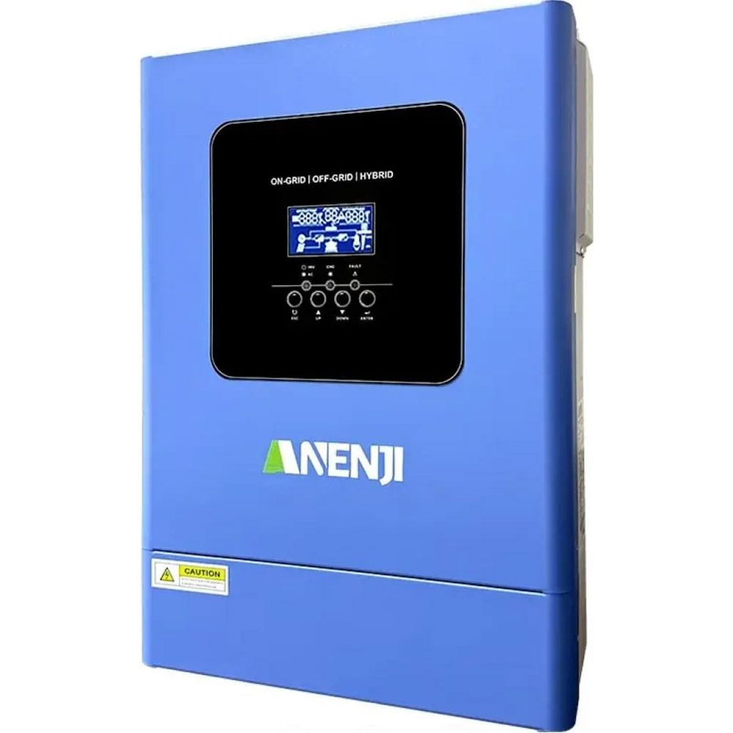 

Гибридный солнечный инвертор Anenji ANJ-6200W-48PL-WIFI 48V