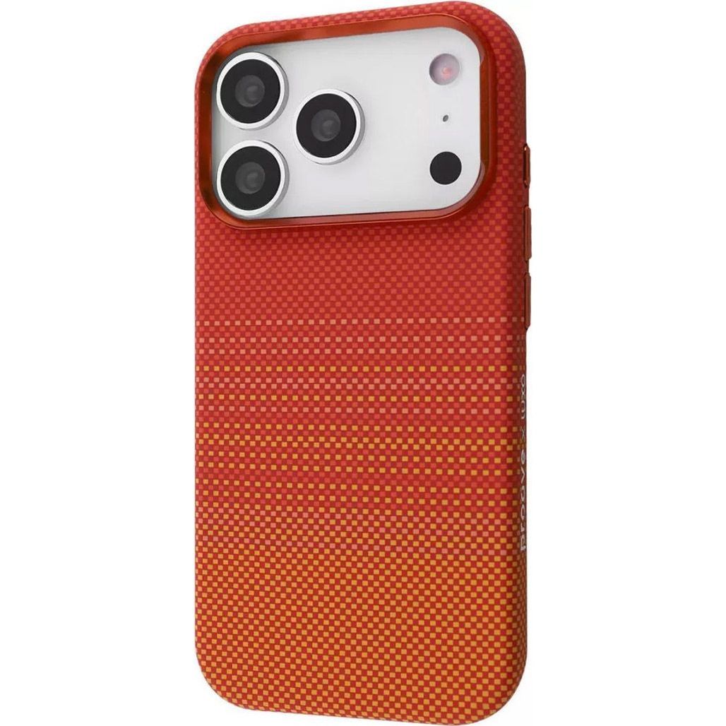 

Чехол Proove Gleam Case with Magnetic Ring для Apple iPhone 17 Pro Orange Stripes (PCGCIP17P080)