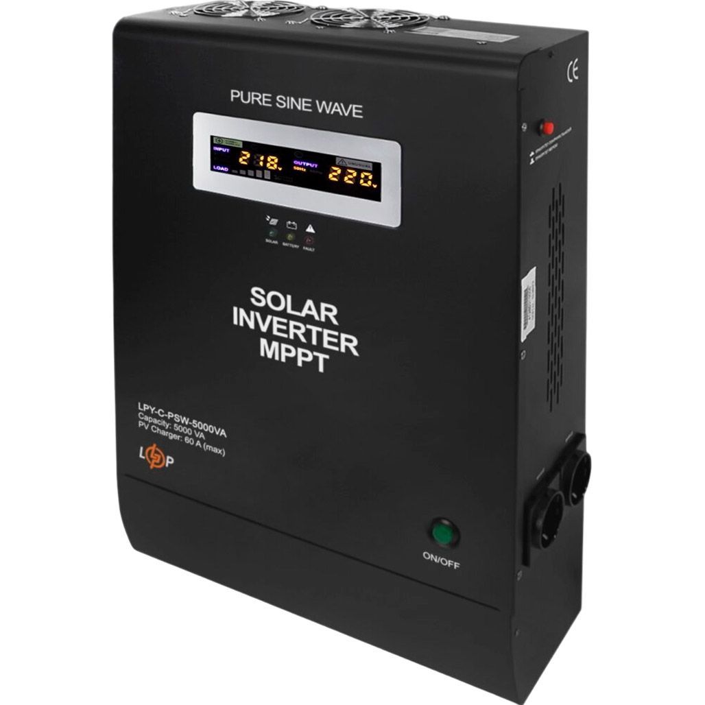 

Сонячний інвертор LogicPower LPY-C-PSW-5000VA 3500W MPPT 48V (4128)