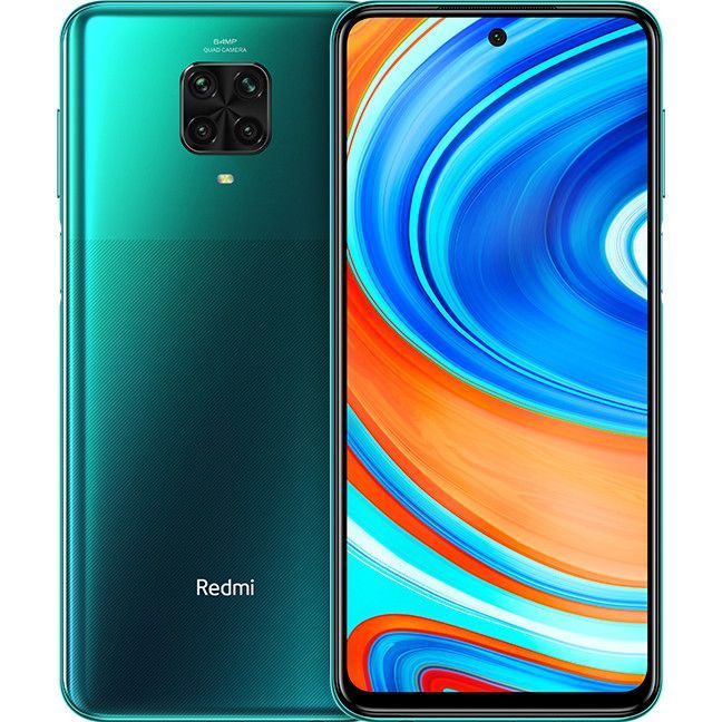 

Смартфон Xiaomi Redmi Note 9 Pro 6/64GB (Tropical Green) Global EU [47864]