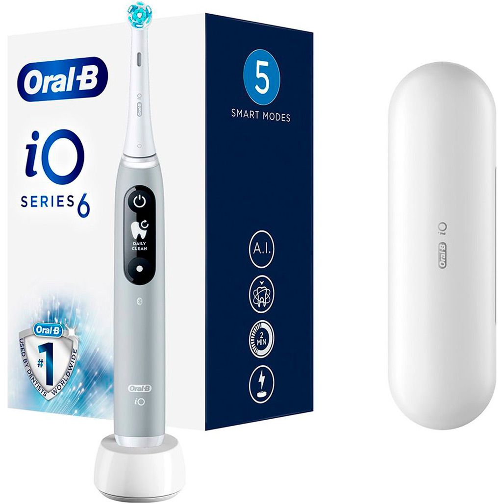 

Електрична зубна щітка Oral-B iO Series 6 Grey Opal