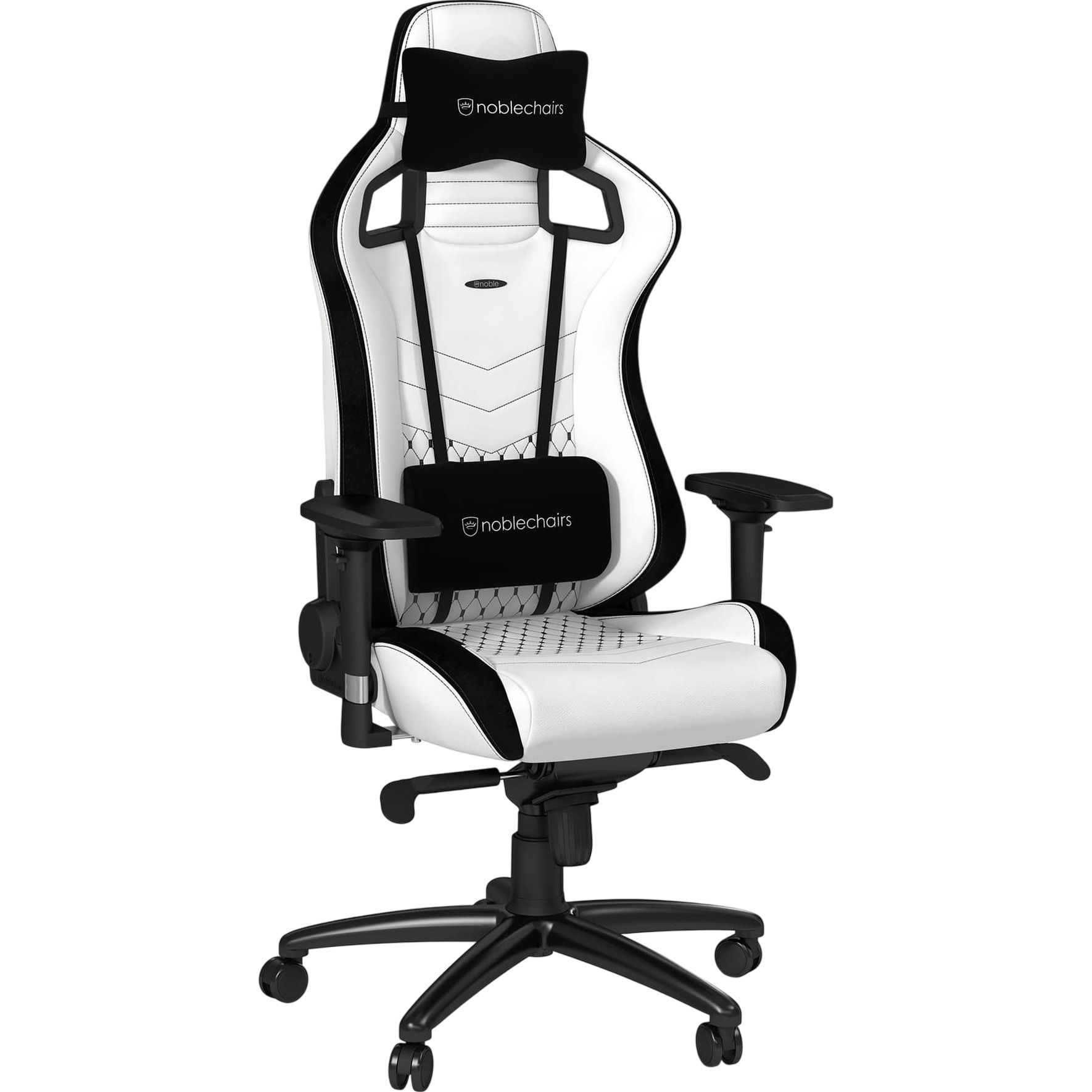 

Геймерское кресло Noblechairs EPIC White/Black (NBL-PU-WHT-001)