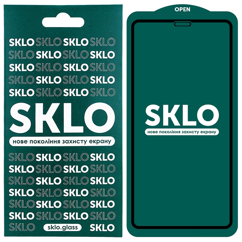

Захисне скло SKLO 5D Full Glue Tempered Glass Apple iPhone 12 Mini (Black)