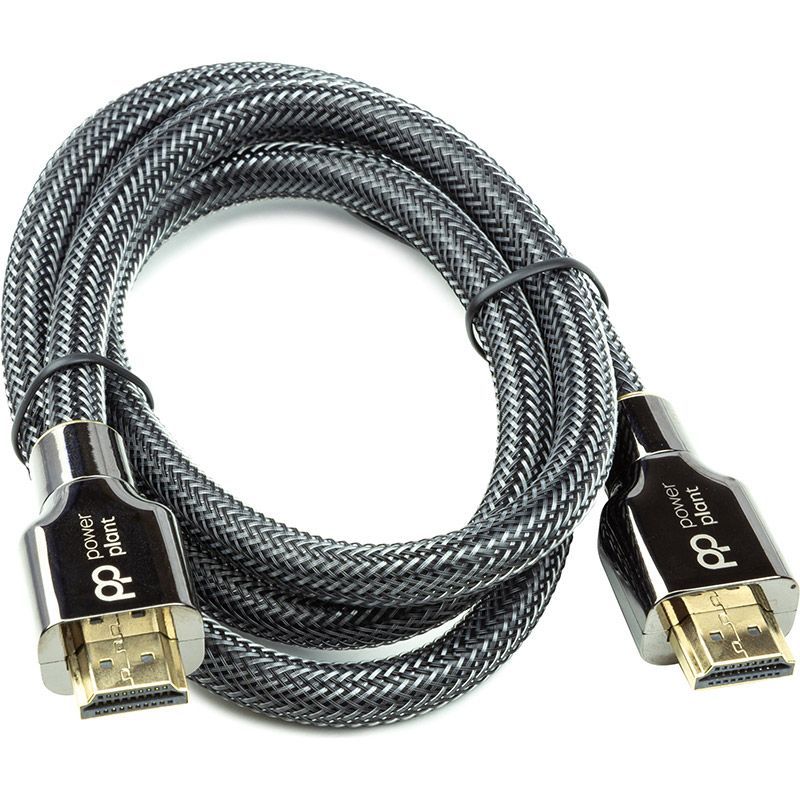 Кабель PowerPlant Ultra HD 8K HDMI 2.1 2m Black (CA912193)