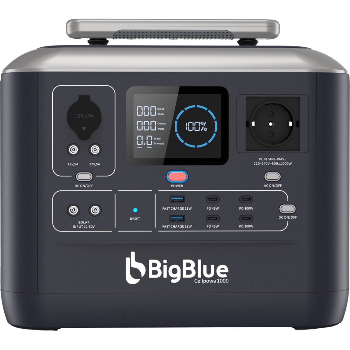 

Зарядна станція BigBlue CellPowa 1000