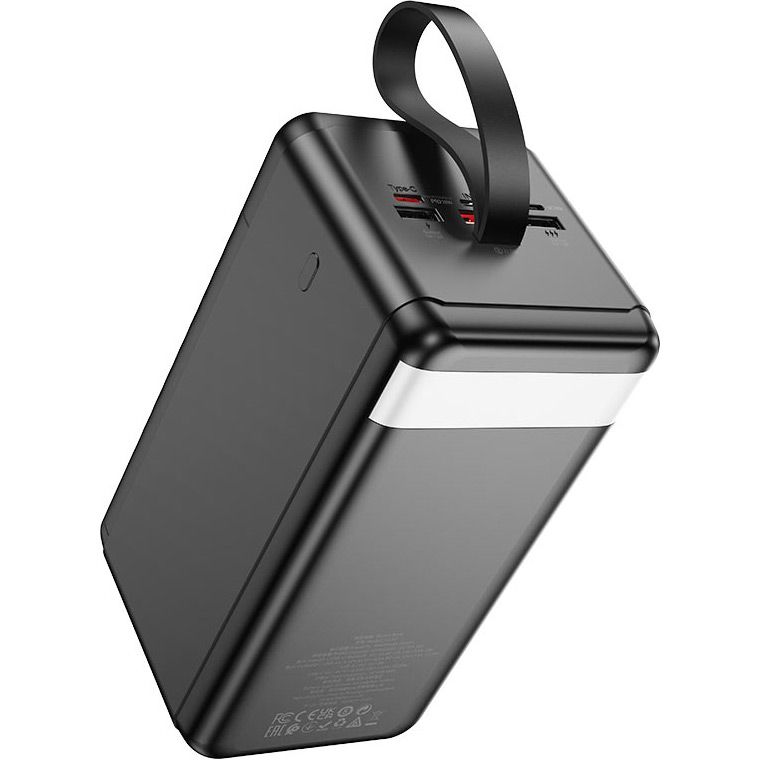 Зовнішній акумулятор Hoco J123D Element 90000mAh 22.5W Black (612104)