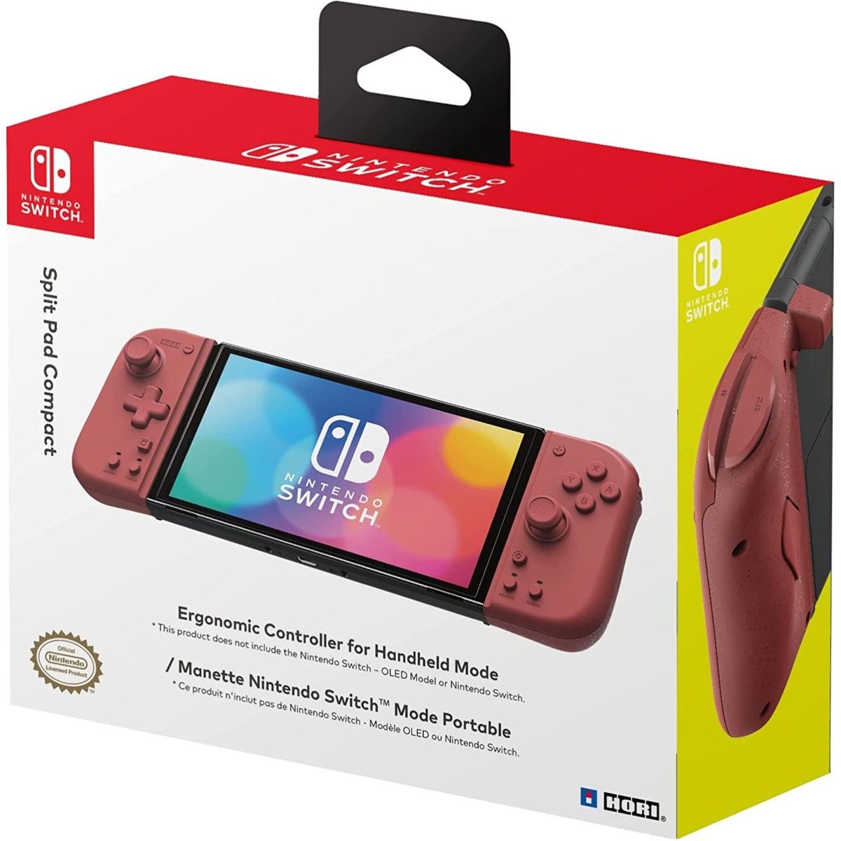 Геймпад Hori Split Pad Compact для Nintendo Switch Apricot Red (NSW-398U)
