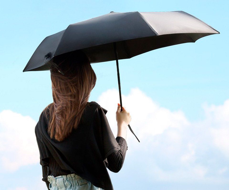 Зонт Xiaomi Pinlo Automatic Folding Umbrella Black (PLZDS04XM) [85587] 