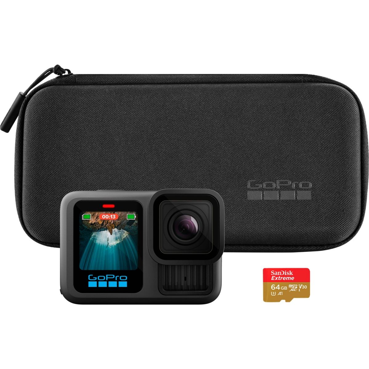 

Екшн-камера GoPro HERO 13 Black + Enduro + 64GB SD Card + Box (CHDSB-131-RT)