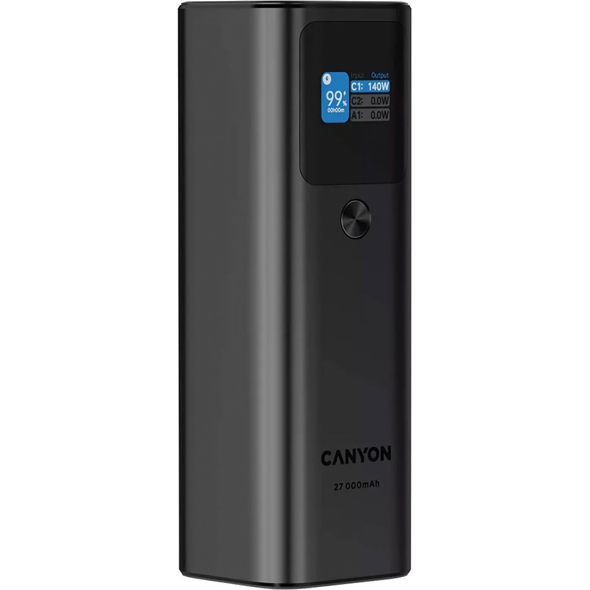 Зовнішній акумулятор Canyon PB-2010 Power Bank 27000mAh 140W Dark Grey (CNE-CPB2010DG)