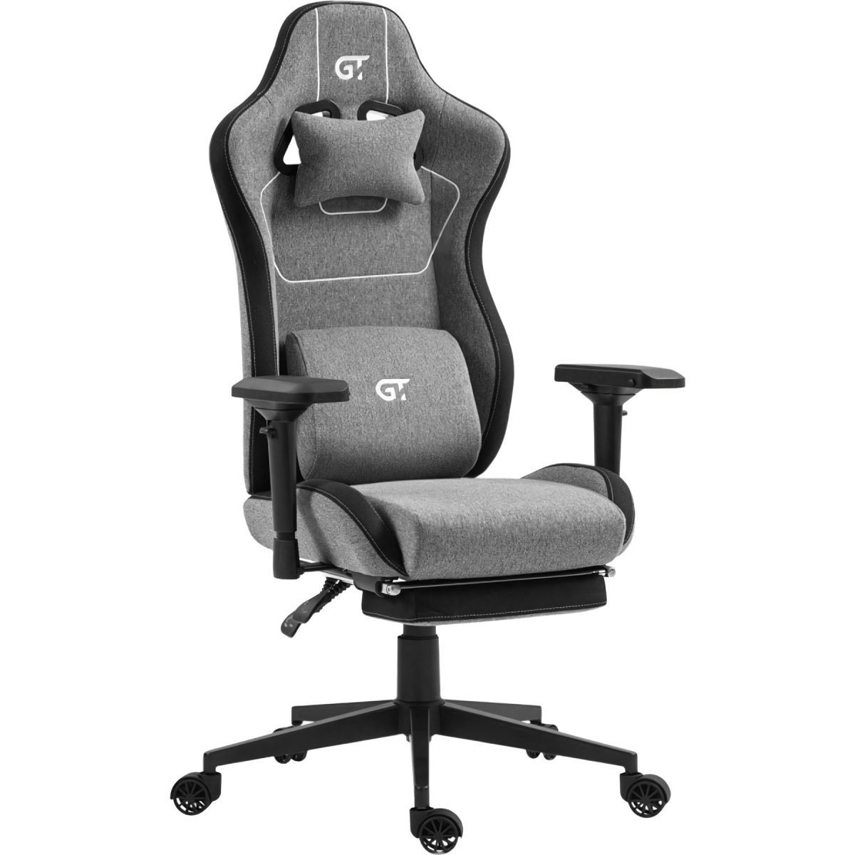 Геймерське крісло GT Racer X-2305 Fabric Gray/Black
