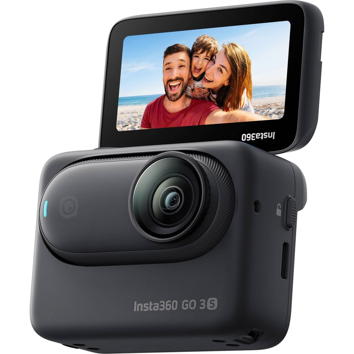 

Екшн-камера Insta360 GO 3S 128GB Standard Bundle Black (CINSAATA_GO3S13) EU
