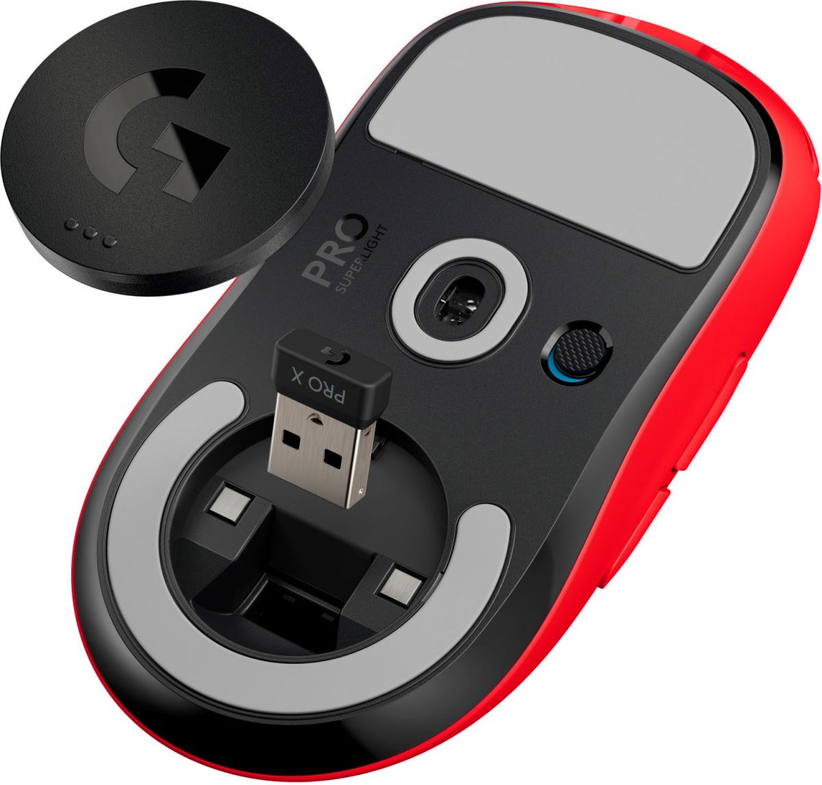 Миша Logitech G Pro X Superlight Wireless Red (910-006784)