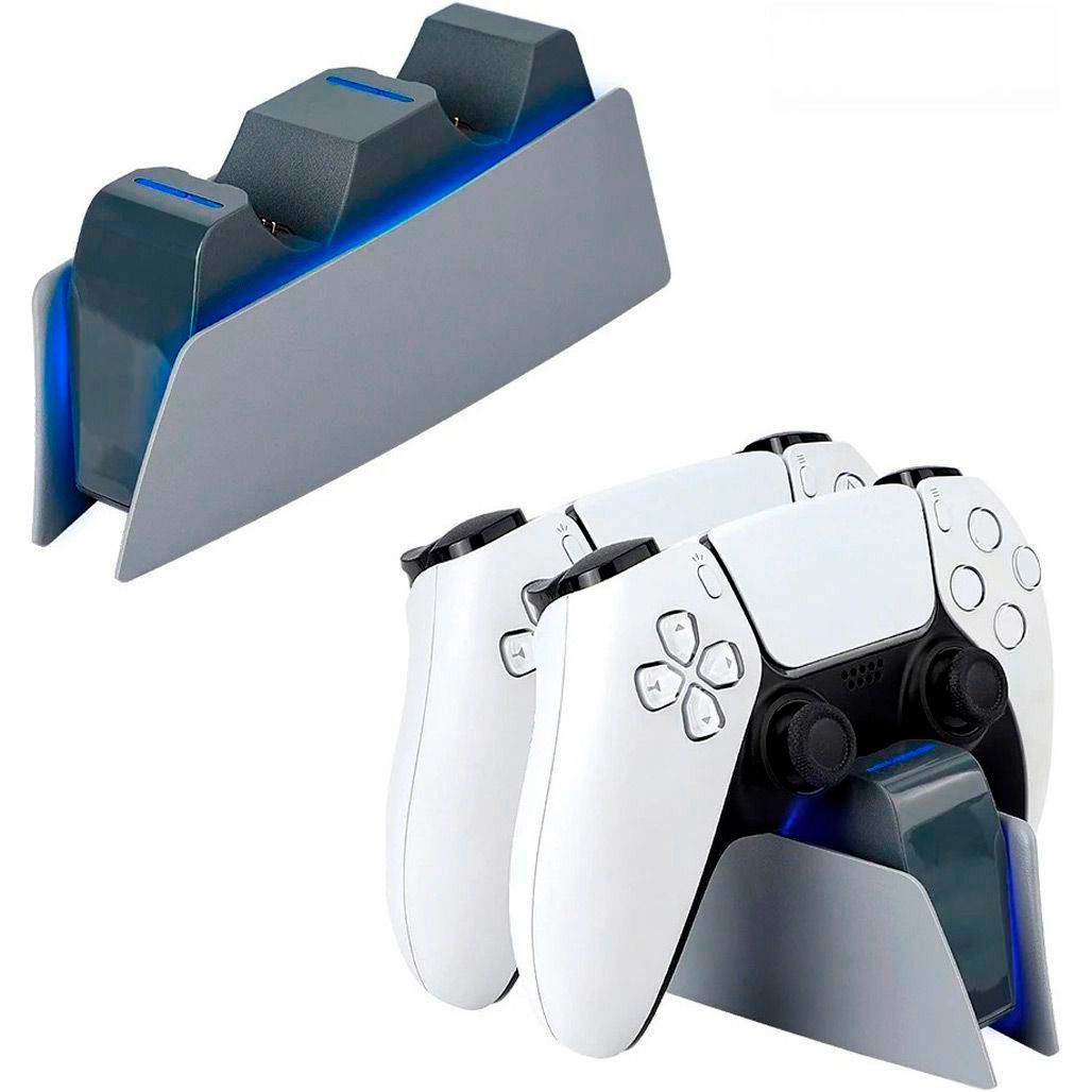 Зарядна станція DK 30th Anniversary для DualSense PS5 Grey Вітрина фото 3