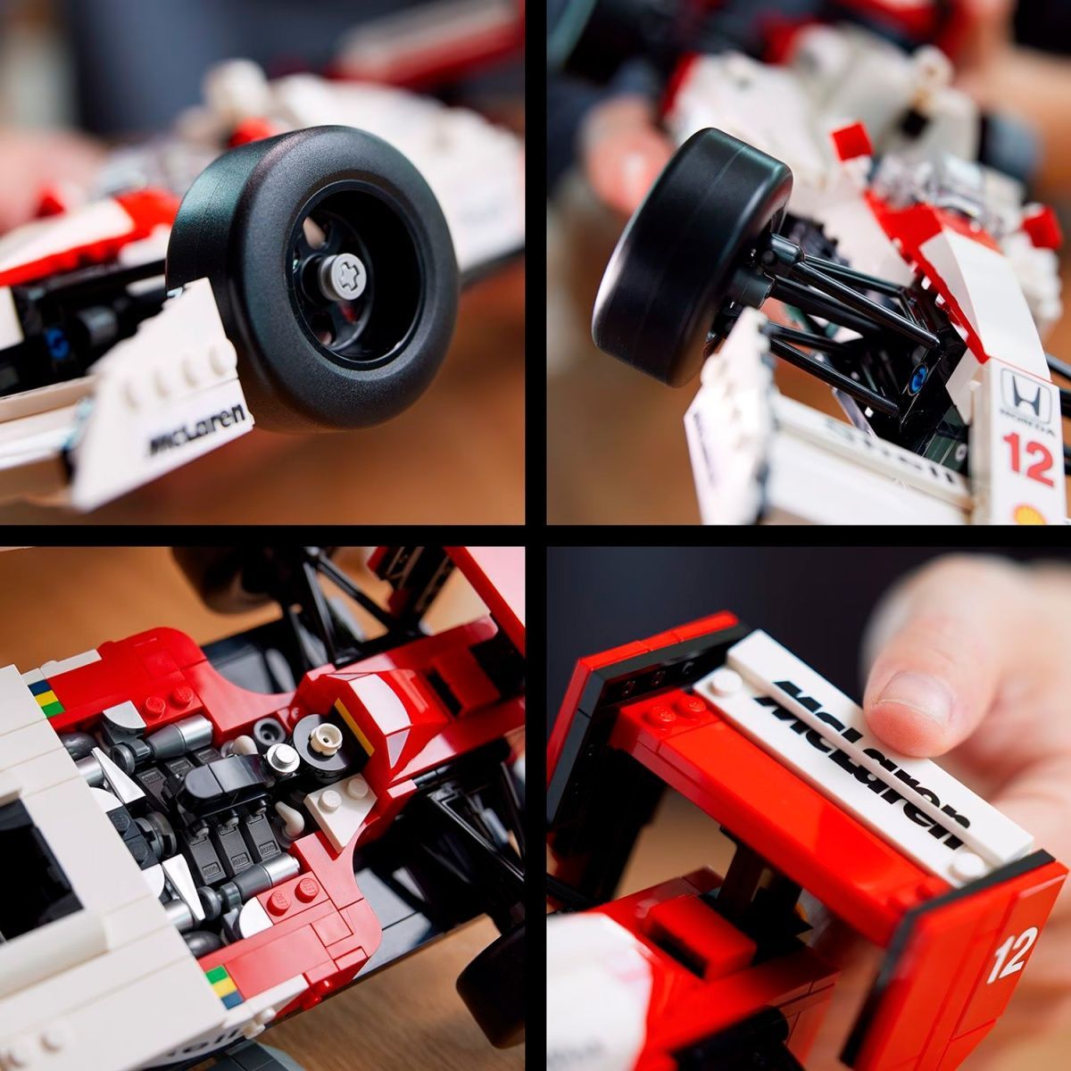 Конструктор LEGO Icons McLaren MP4/4 и Айртон Сенна (10330)