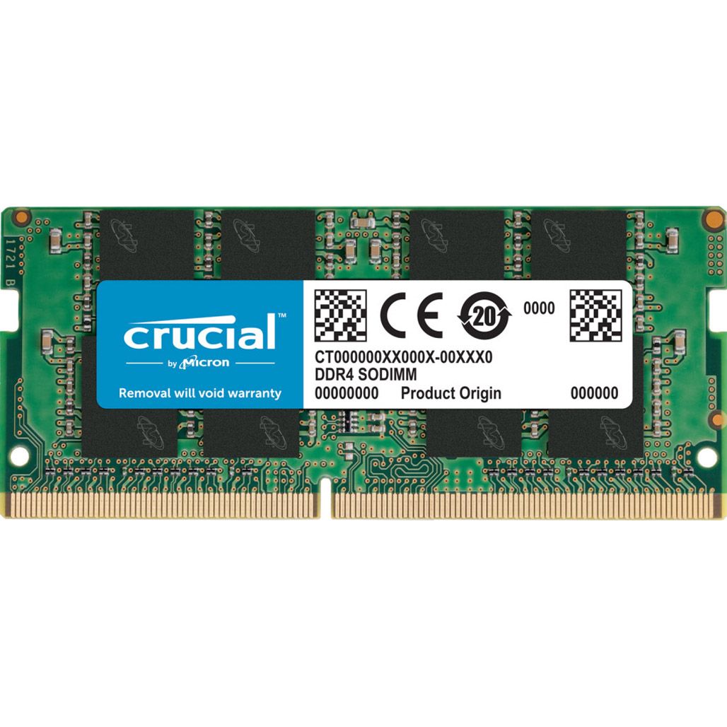 

Модуль пам'яті SO-DIMM DDR4 16GB 3200MHz (CT16G4SFRA32A)