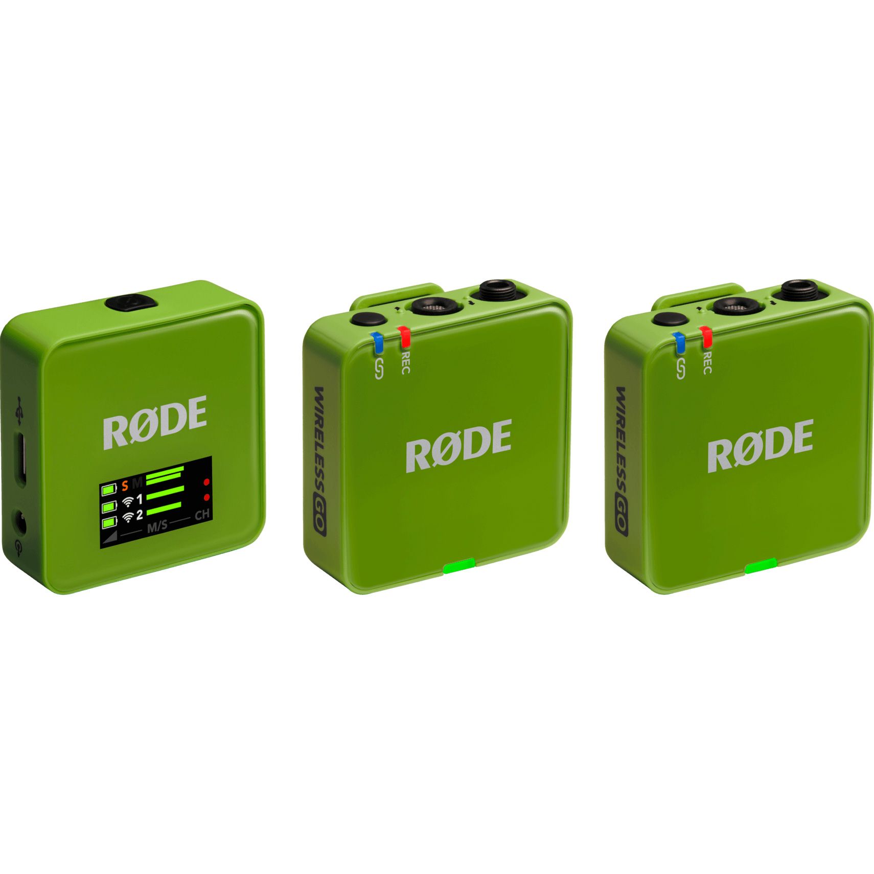 

Микрофонная радиосистема Rode Wireless GO Gen 3 Green (WIGOGEN3GRE)