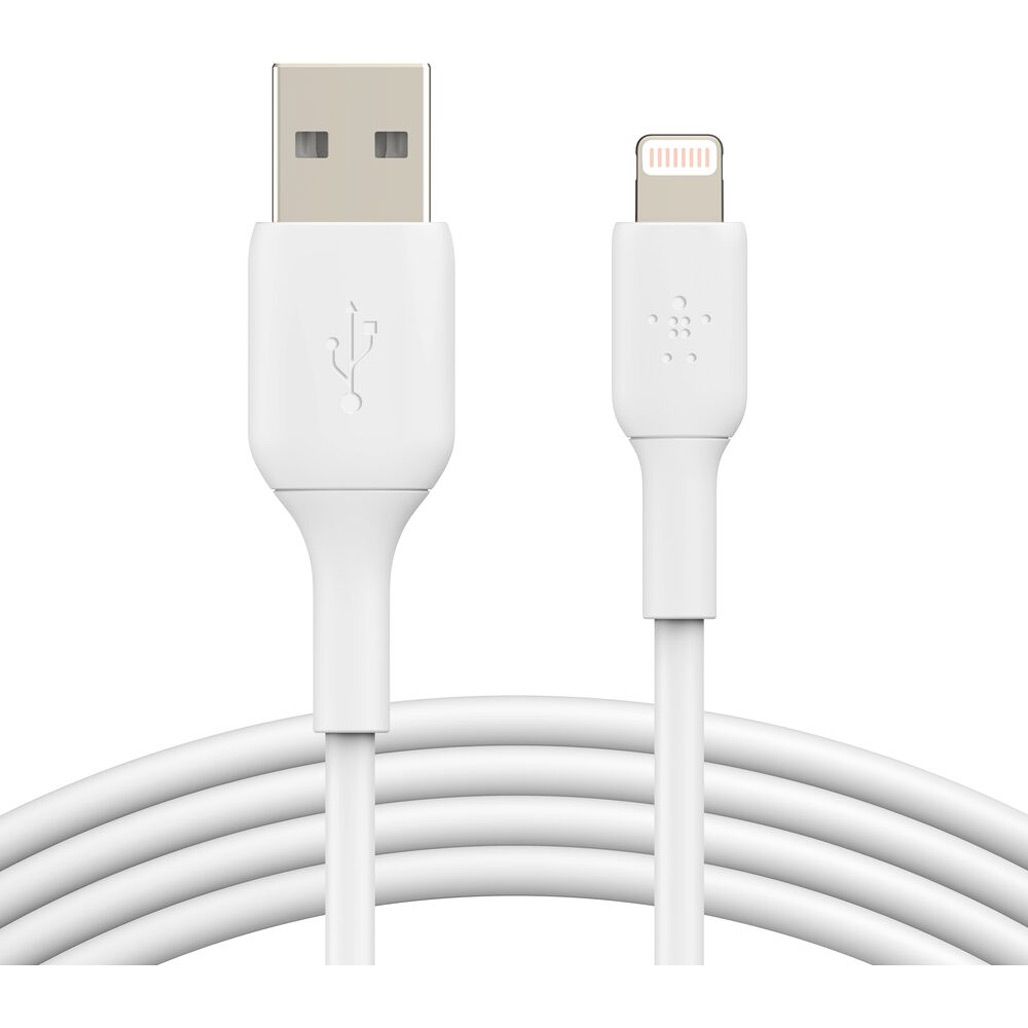 

Кабель Belkin Boost Up Charge USB-A to Lightning 1m White (CAA001BT1MWH)
