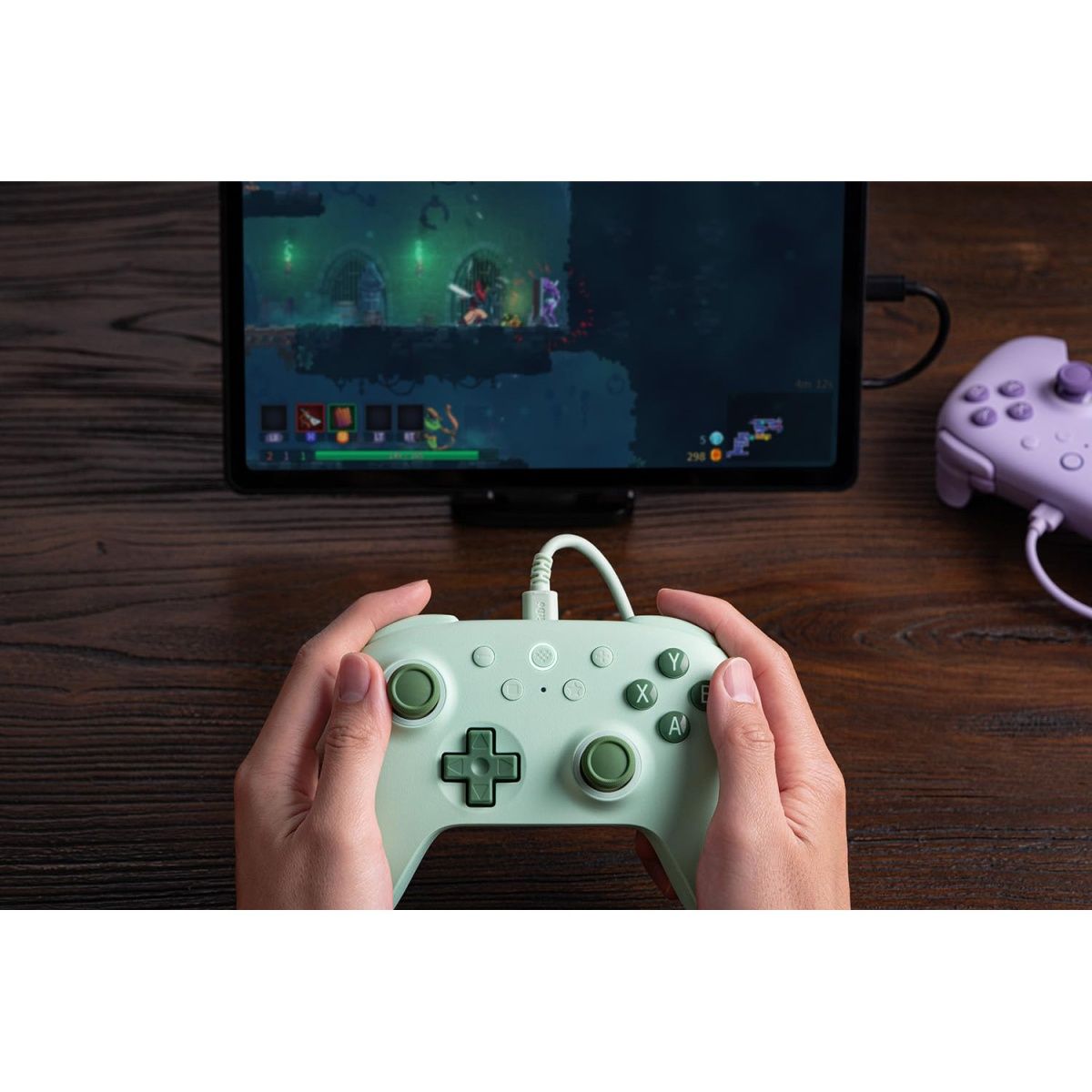 Геймпад 8BitDo Ultimate 2C Wired 82CD Green Edition