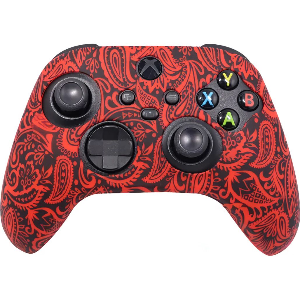 

Чехол на геймпад Dobe Silicone Case для Xbox Series X/S Controller Red Ornament