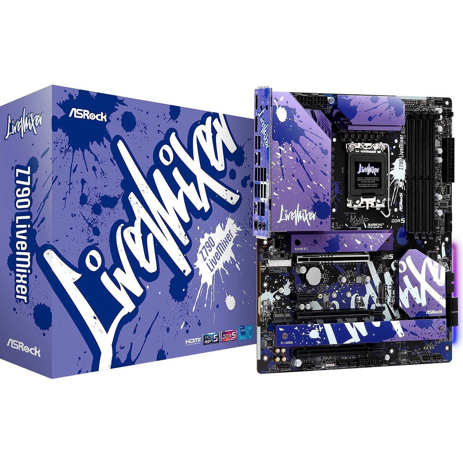 

Материнська плата ASRock Z790 LiveMixer