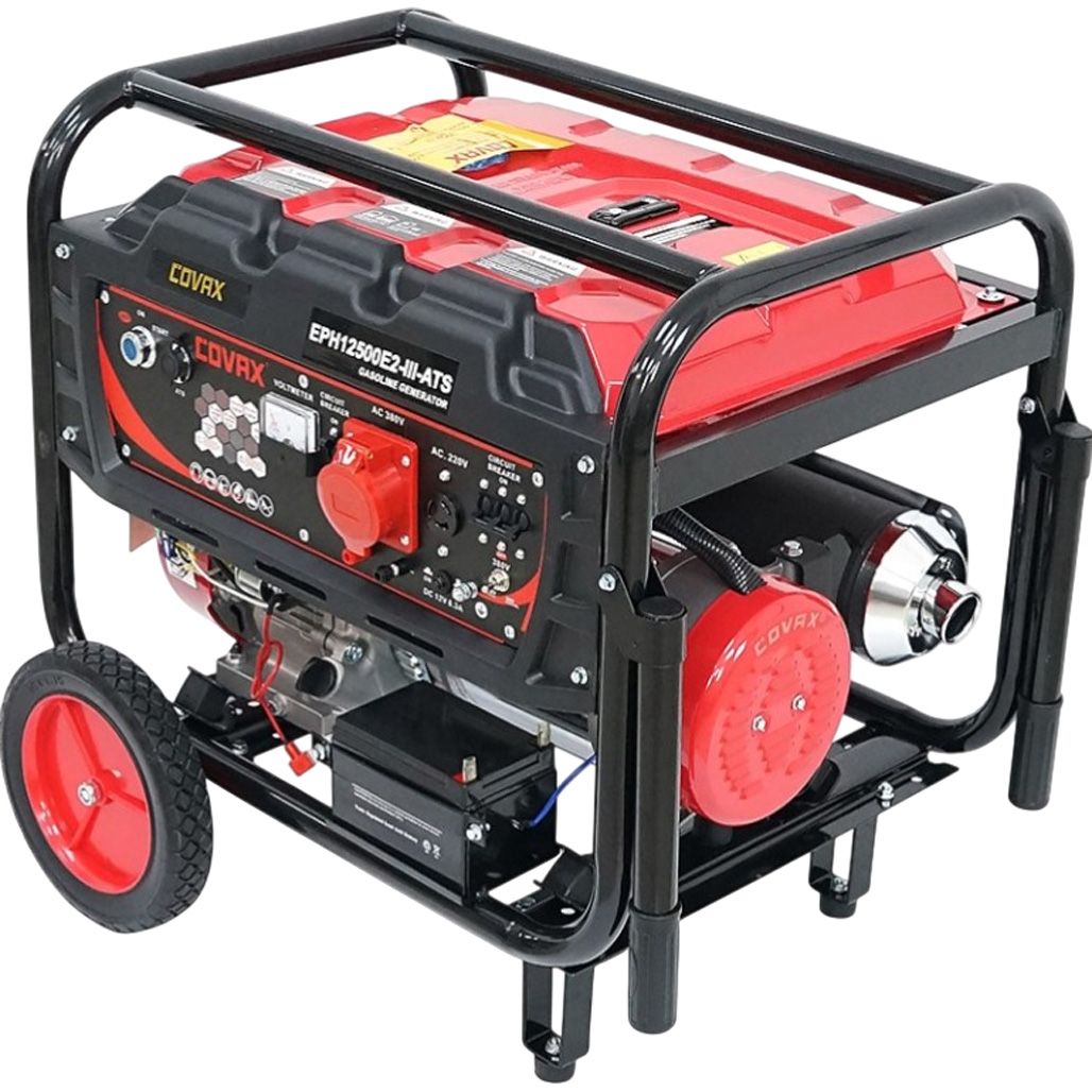 

Генератор бензиновый COVAX EPH12500E2-lll-ATS 8/8.5 кВт