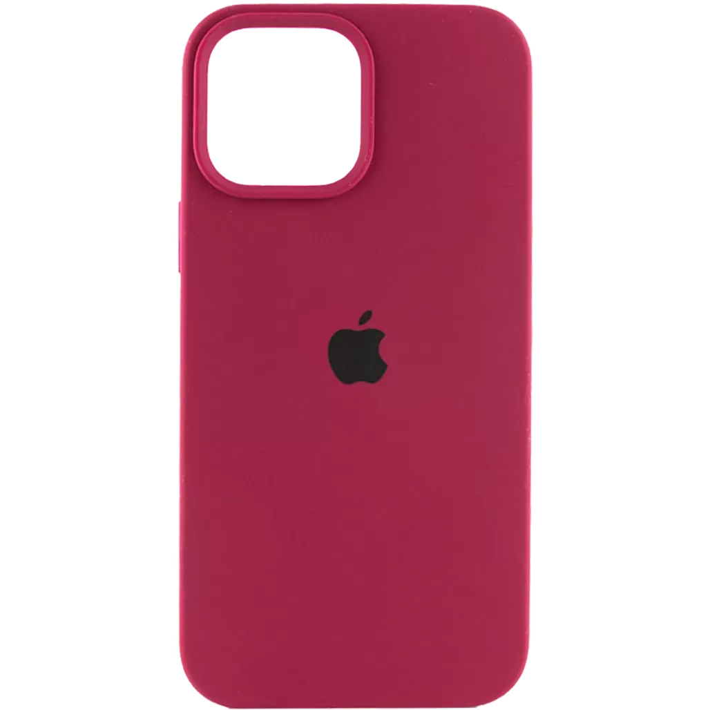 

Чехол Silicone Case для Apple iPhone 14 Pro (Marsala) AA
