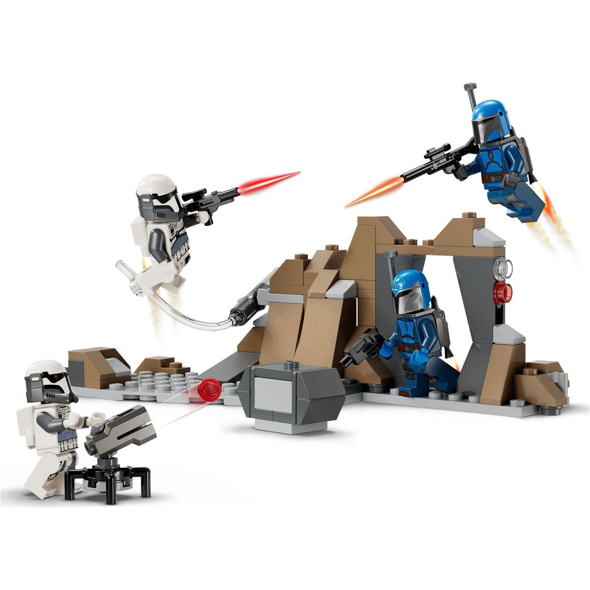 Конструктор LEGO Star Wars Бойовий комплект «Засідка на Мандалорі» (75373)
