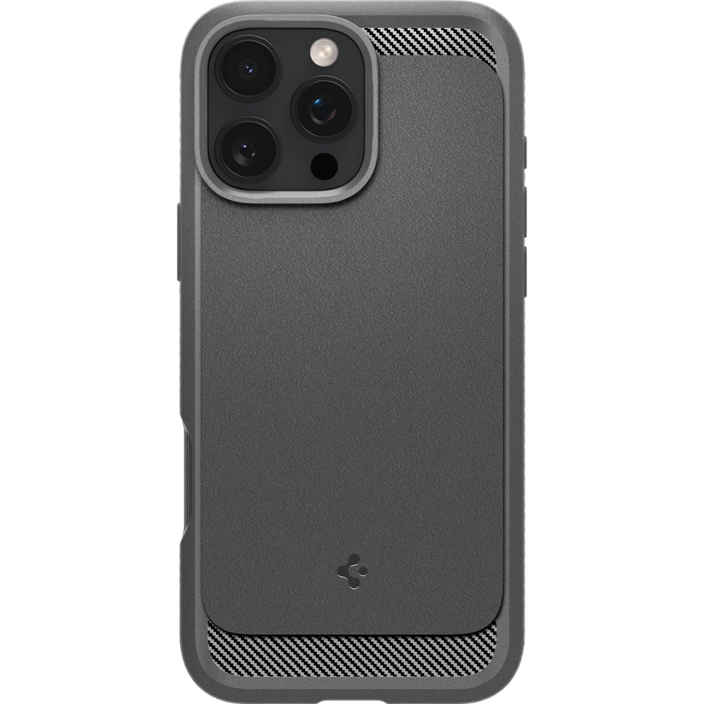 

Чохол Spigen Rugged Armor with MagFit для Apple iPhone 16 Pro Max Gray (ACS07987)