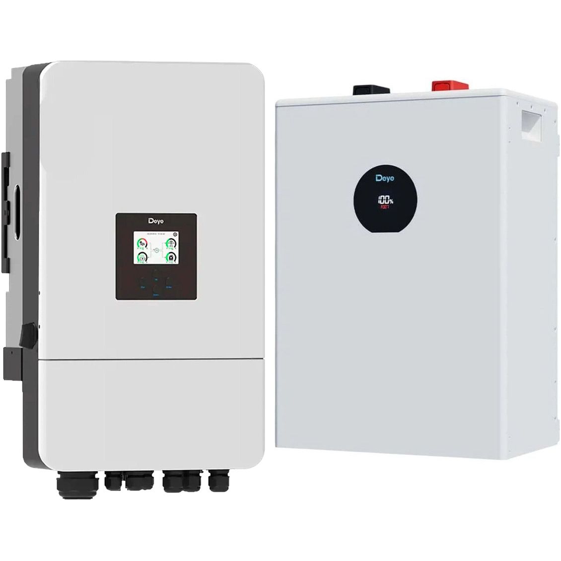 

Система хранения энергии Deye SUN-10K-SG05LP3-EU-SM2 10kW + 1 АКБ SE-F12-C 11.8kWh (51.2V/230Ah/11800Wh)