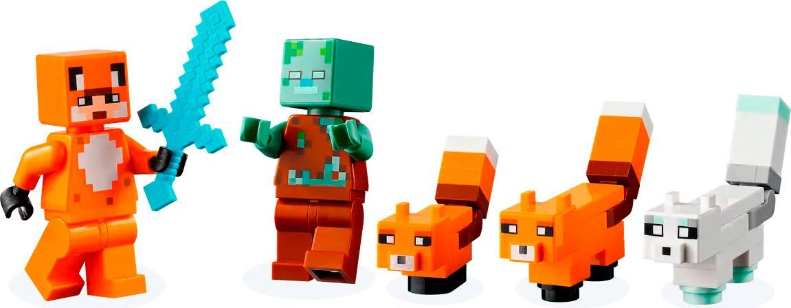 Конструктор LEGO Minecraft Нора лисиці (21178)