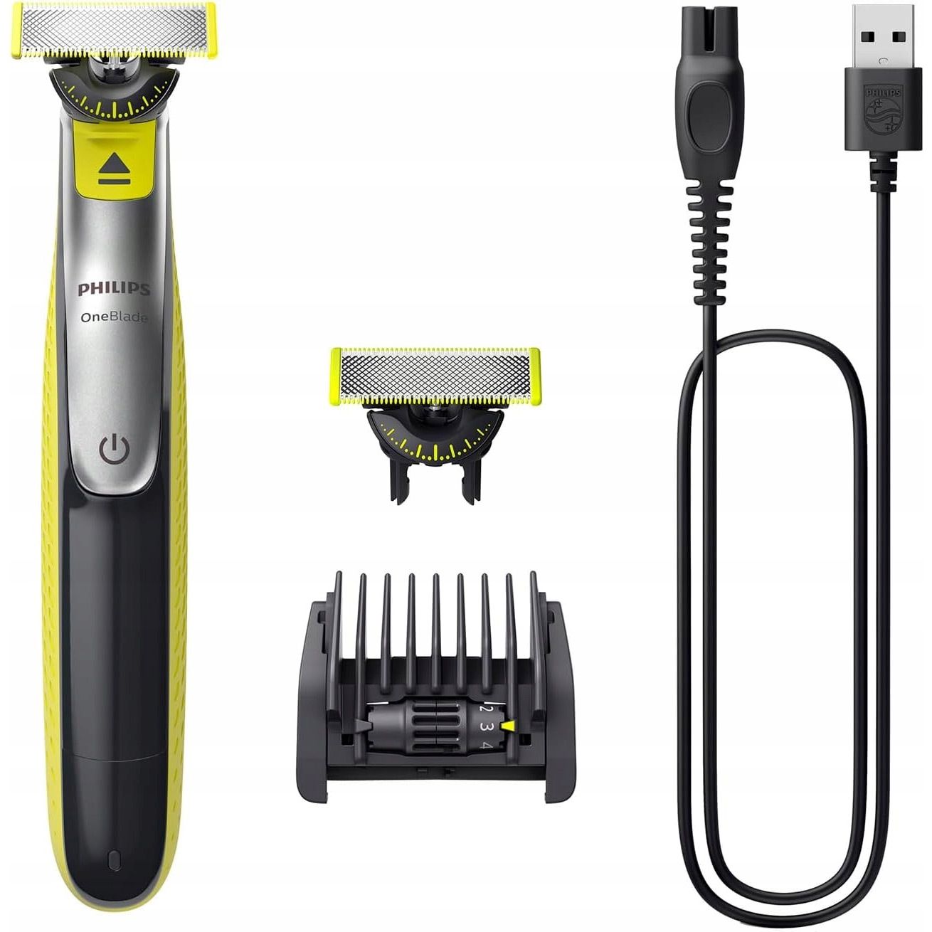 

Триммер для бороды и усов Philips OneBlade 360 QP2734/30