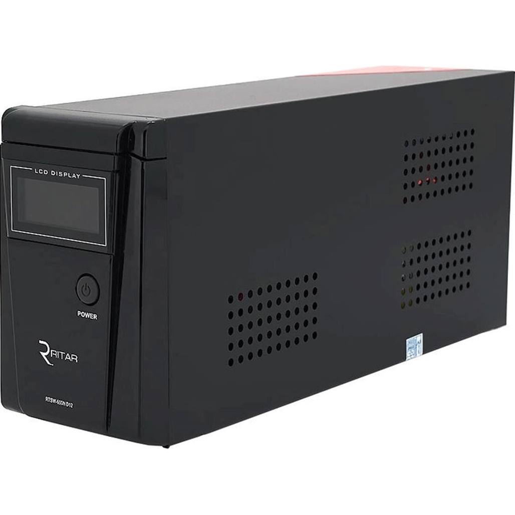 Источник бесперебойного питания (ИБП) Ritar RTSW-600ND12 LCD (RTSW-600ND12/28948)