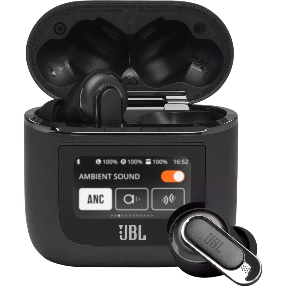 Навушники JBL Tour Pro 2 TWS Black (JBLTOURPRO2BLK)