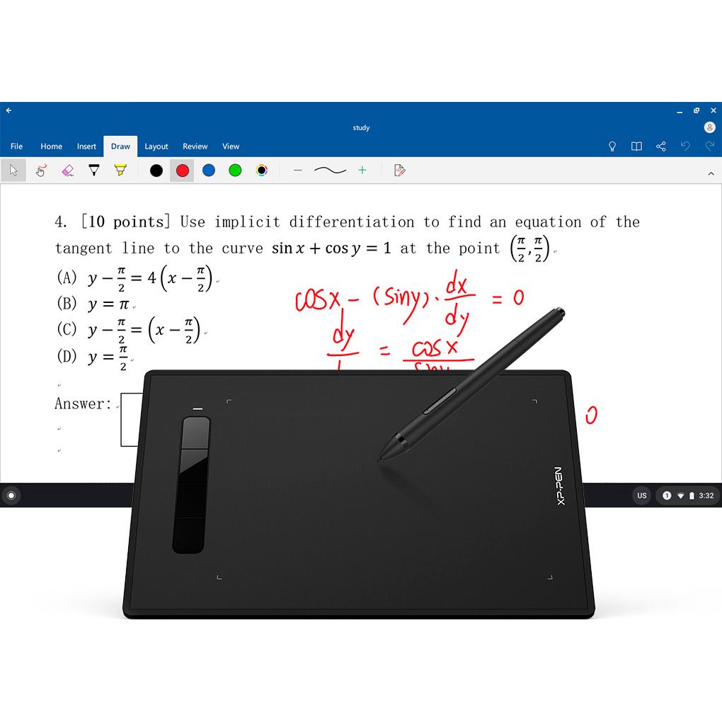 Графічний планшет XP-Pen Star G960S Black