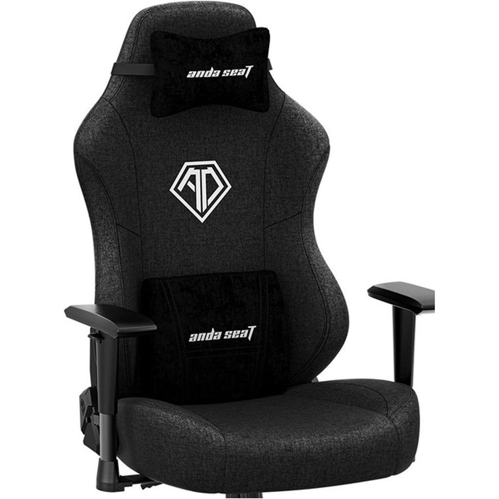 Геймерське крісло Anda Seat Phantom 3 L Black Fabric (AD18Y-06-BF)