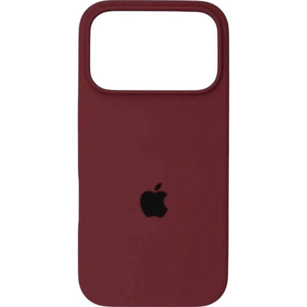 

Чехол Silicone Case для Apple iPhone 17 Pro Plum AA