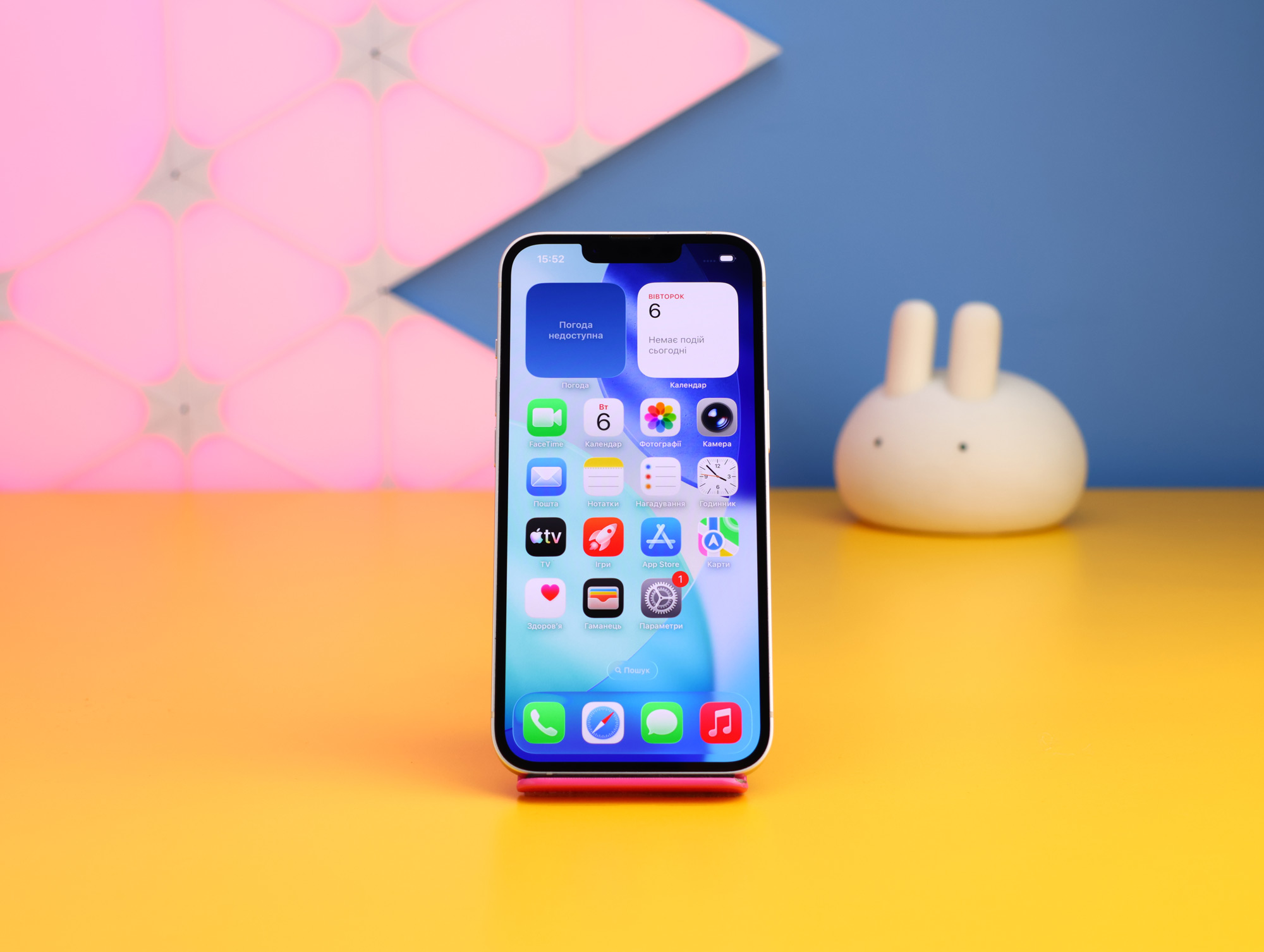 Смартфон Apple iPhone 13 128GB Starlight (MLPG3) Б/У фото 2