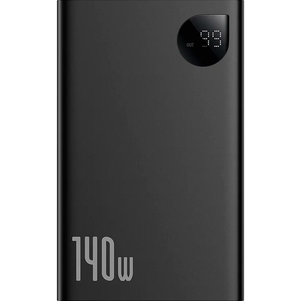 

Внешний аккумулятор Baseus Adaman Digital Display 24000mAh 140W Black (P10021508113-00)