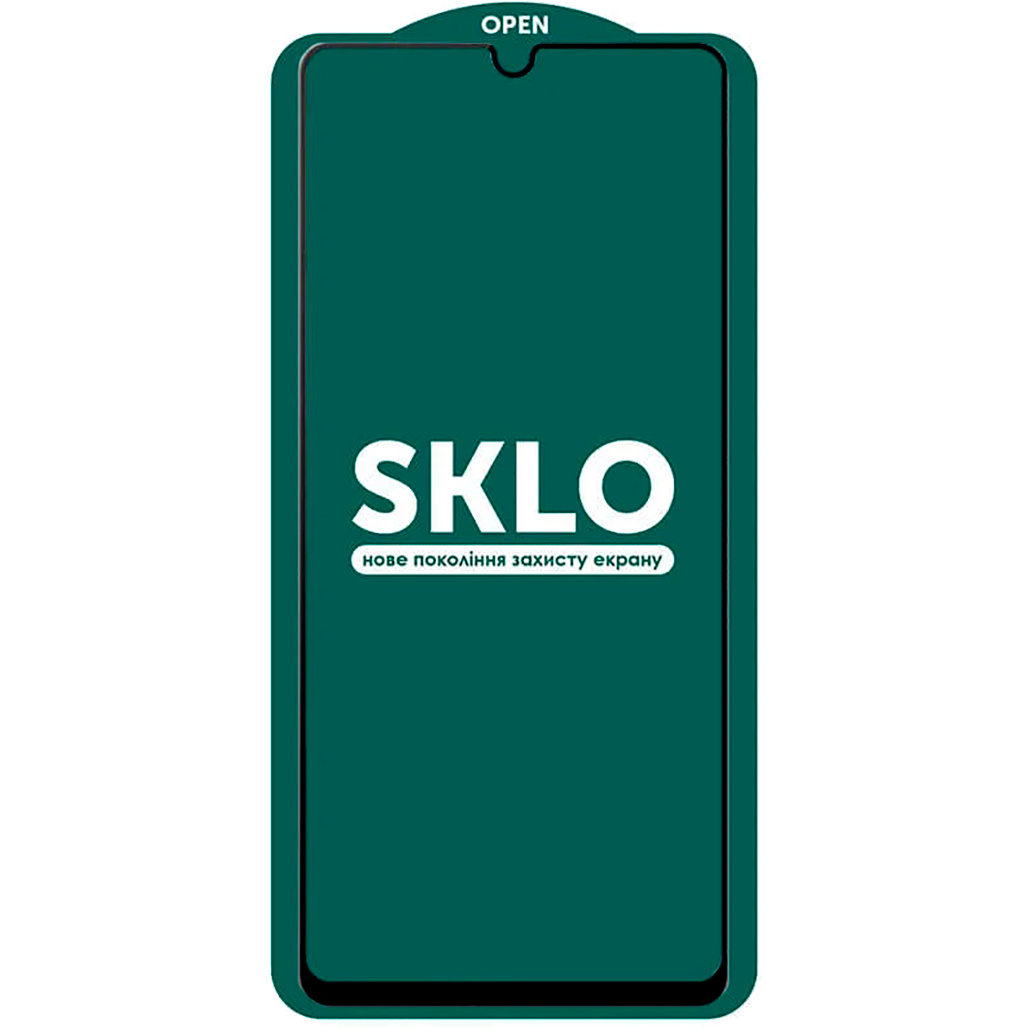

Захисне скло SKLO 5D Full Glue Tempered Glass для Samsung Galaxy A31/A32 4G/A22 4G/M22/M32 4G (Black)