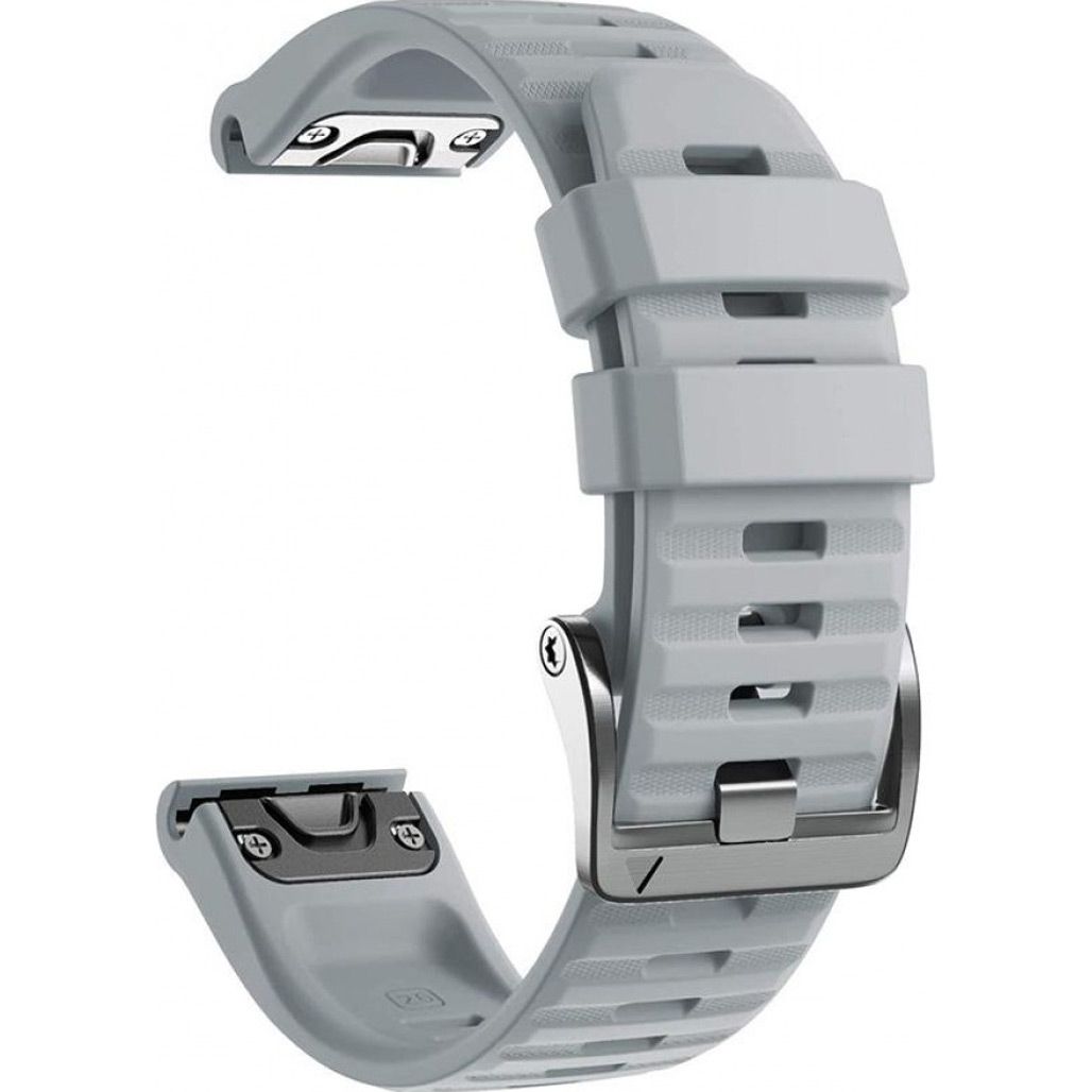 

Ремешок ArmorStandart Silicon для Garmin 26mm Grey (ARM60805)