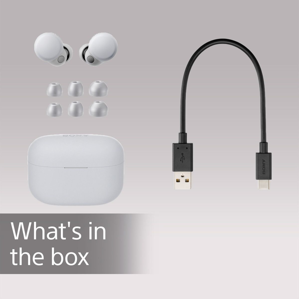 Наушники Sony LinkBuds S White (WFLS900NW.CE7) [85132] 