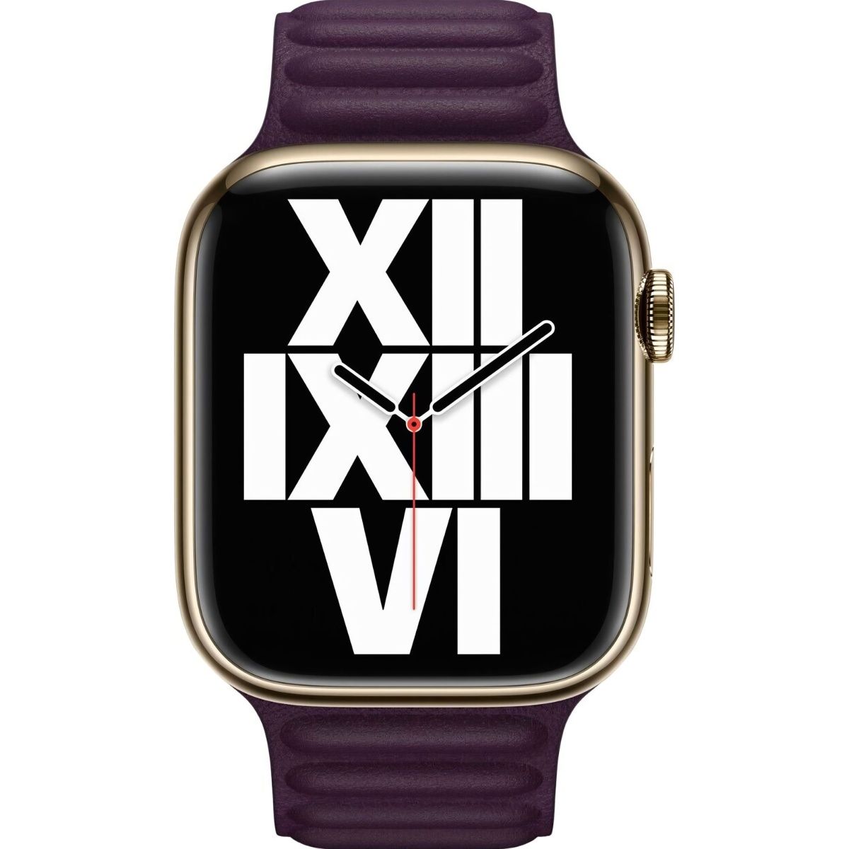Ремінець Apple Leather Link для Apple Watch 38/40/41mm M/L Dark Cherry (ML7N3)