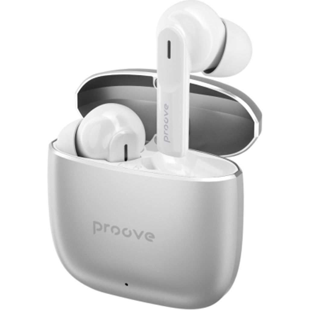 Навушники Proove Cold Sound TWS Silver/White (TWCS00010002) 
