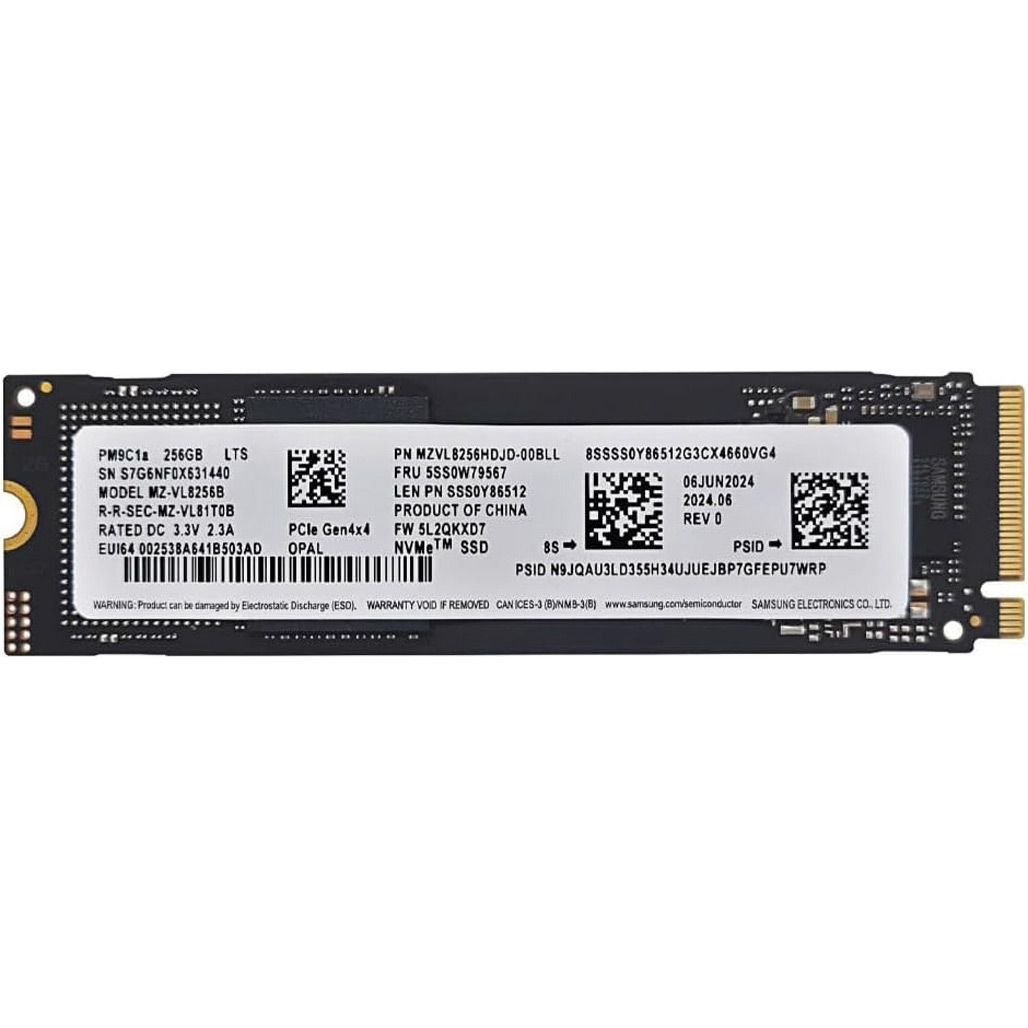

SSD накопитель Samsung PM981a 256GB (MZVL8256HDJD-00BLL)