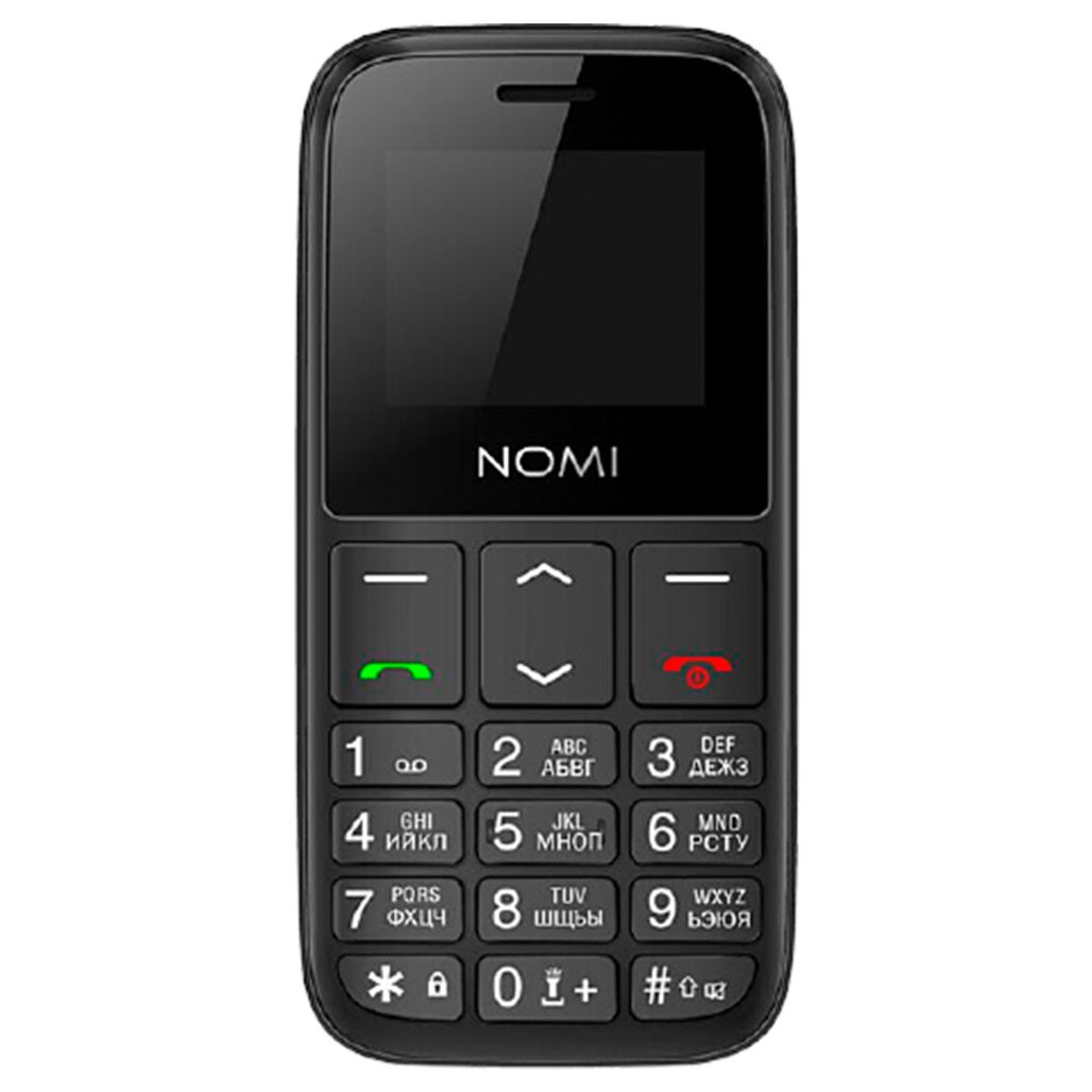

Мобильный телефон Nomi i1870 (Black) UA-UCRF [61871]